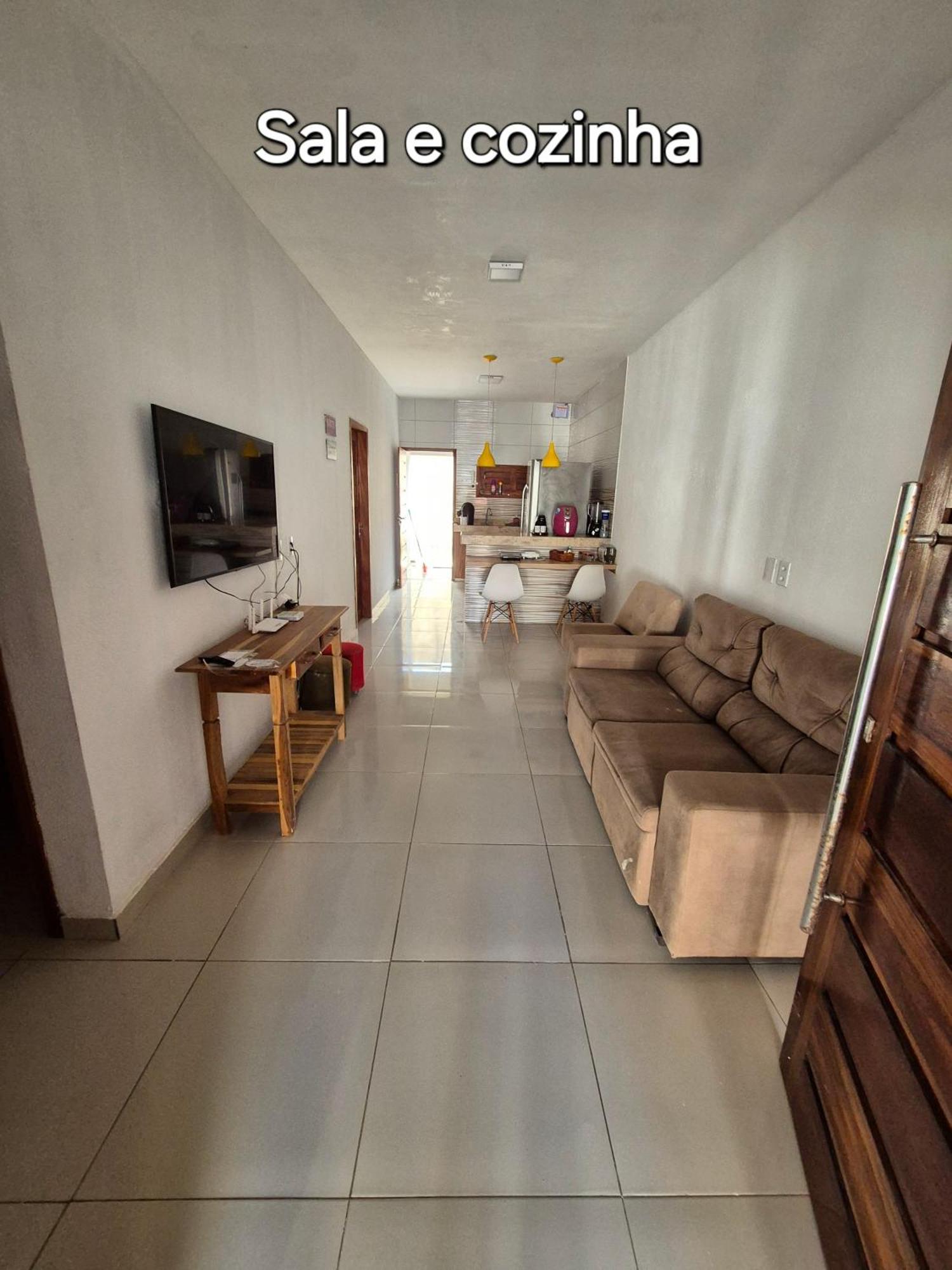 Casa Na Praia Com Vista Para O Mar Luis Correia Exteriér fotografie
