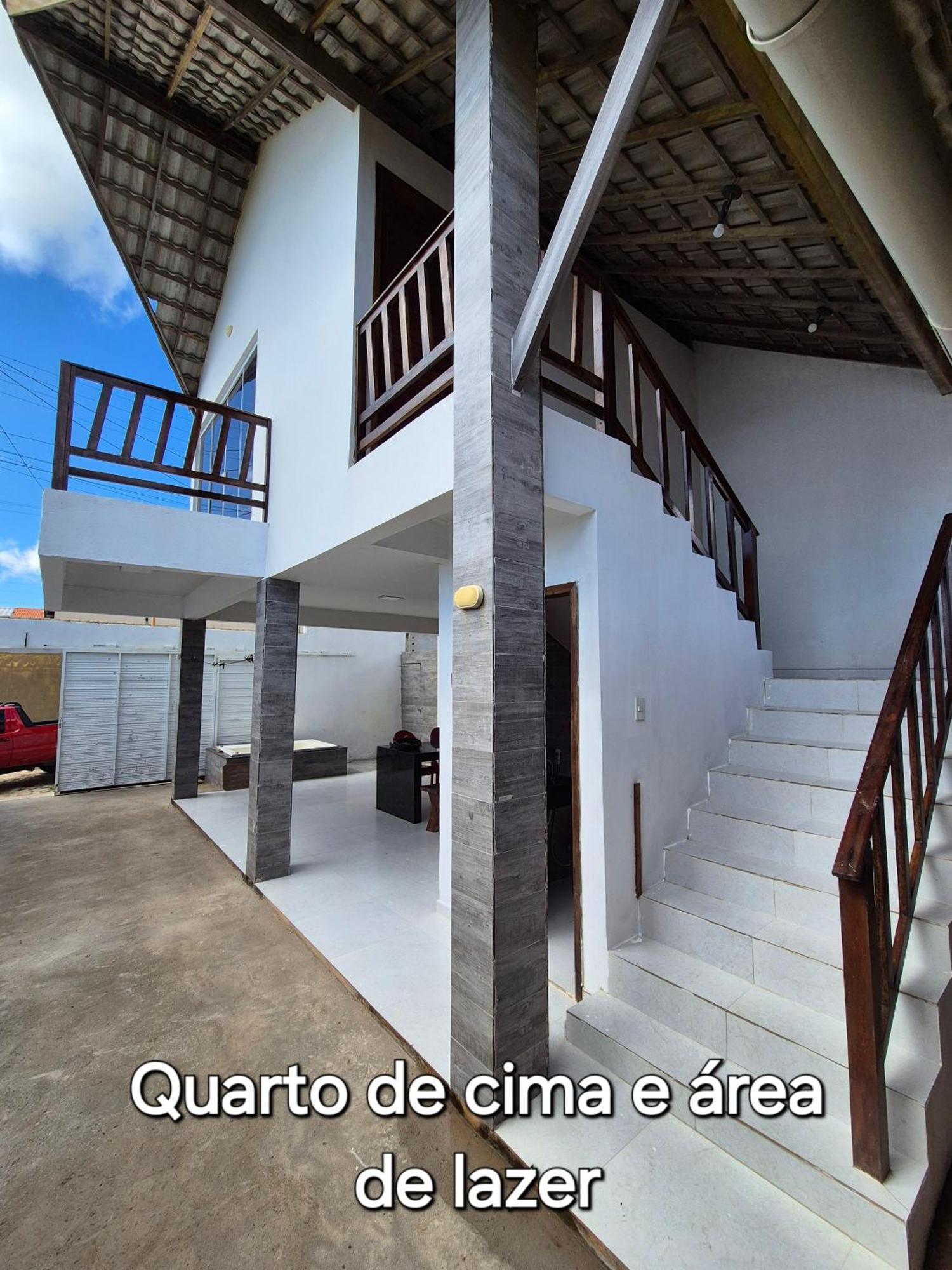 Casa Na Praia Com Vista Para O Mar Luis Correia Exteriér fotografie